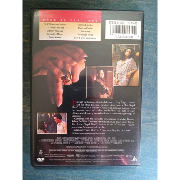 Angel Heart DVD - Picture 2 of 3